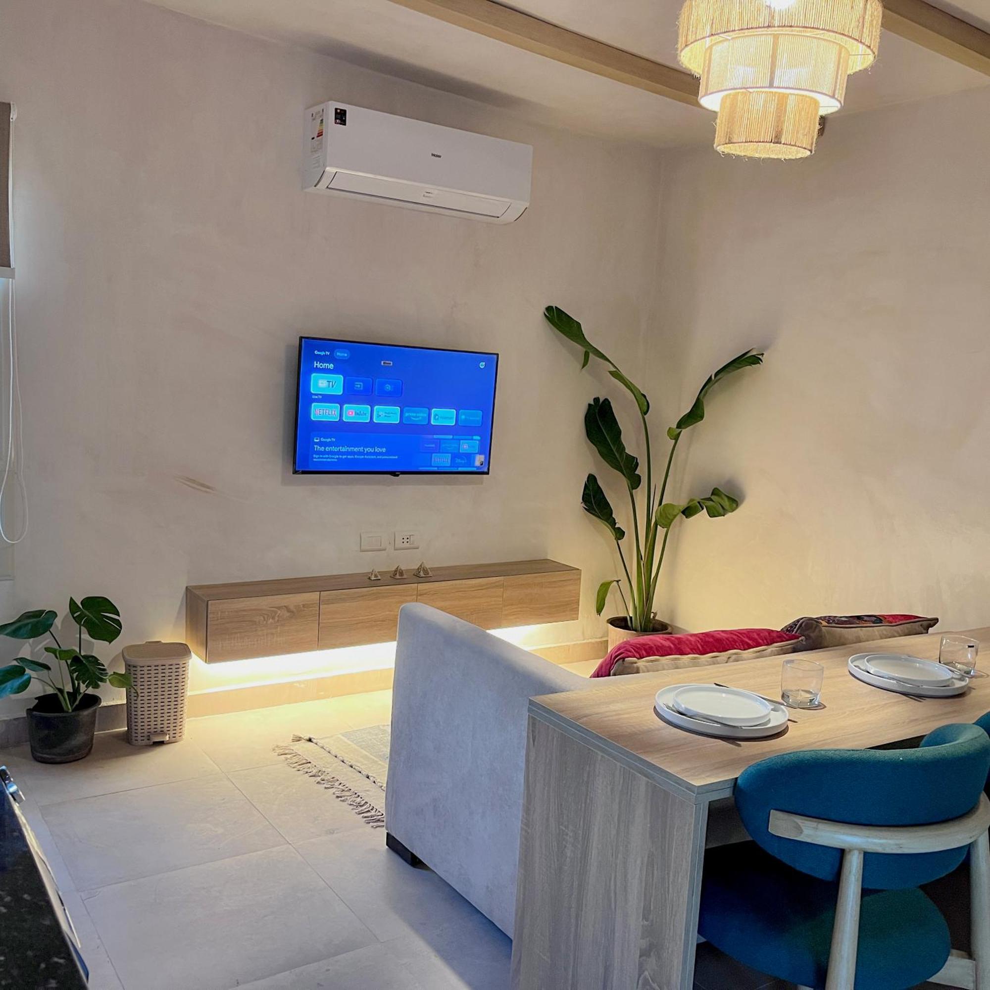 Апартаменти Boho Getaway With Pyramids View & Jacuzzi Giza Екстер'єр фото